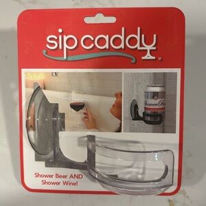 Sipcaddy-shower beer and wine holder